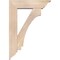 Ekena Millwork Imperial Traditional Smooth Bracket w/ Offset Brace, Douglas Fir, 7 1/2"W x 28"D x 40"H BKT0806X28X40IMP01SDF - alternate 2